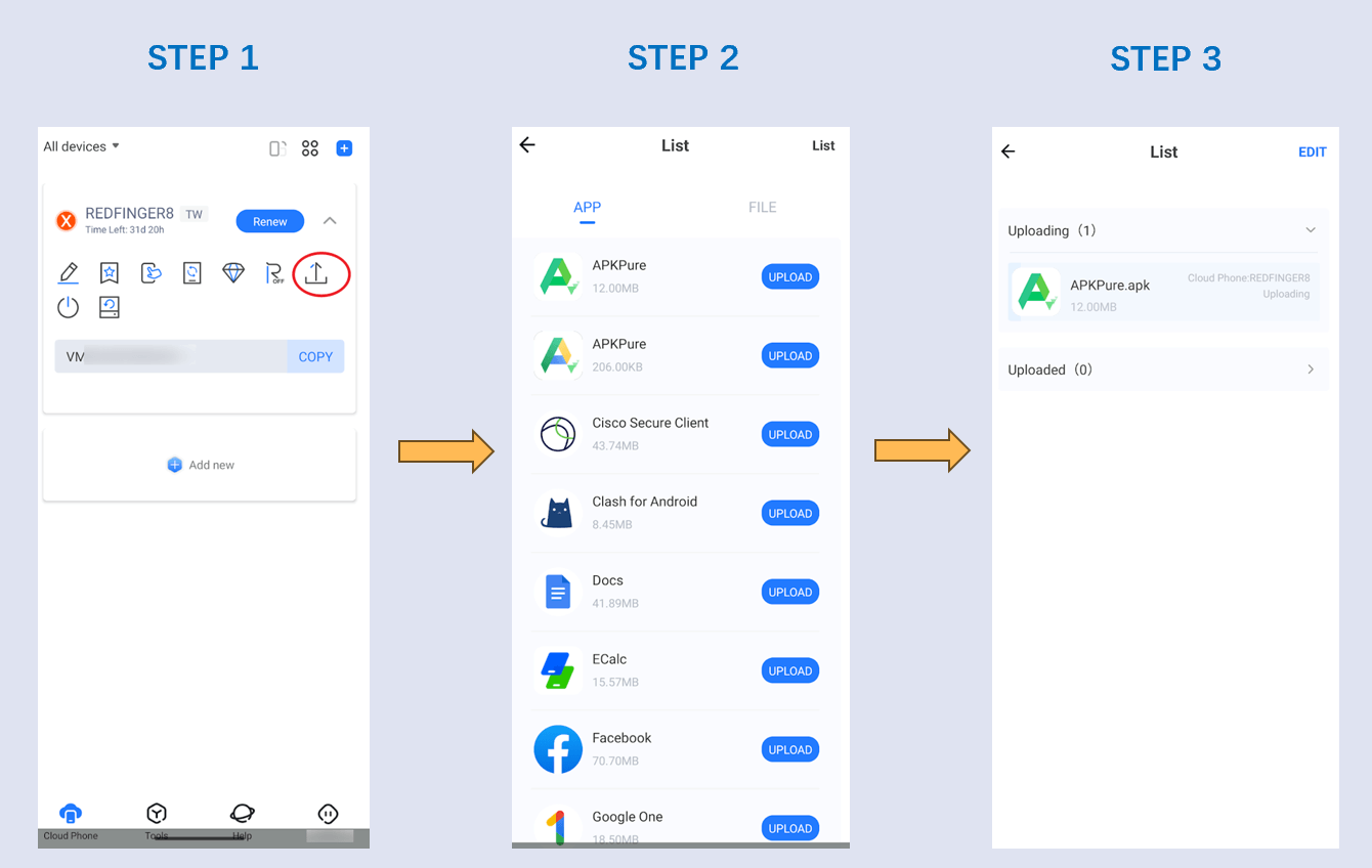 Mag-upload ng mga file sa Redfiner para sa malaking file transfer nang libre